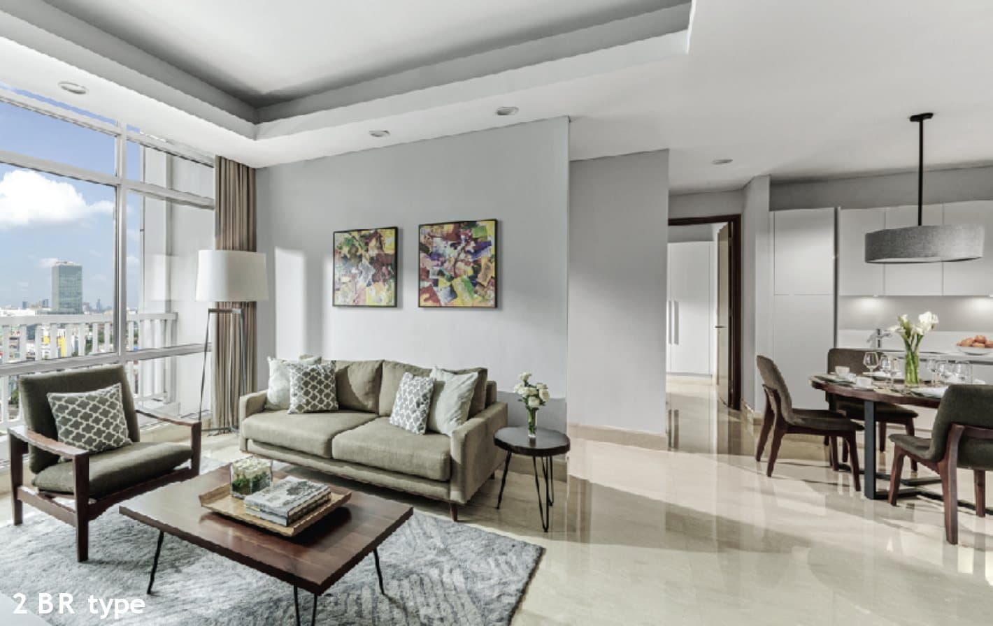 The Two-Bedroom Residence